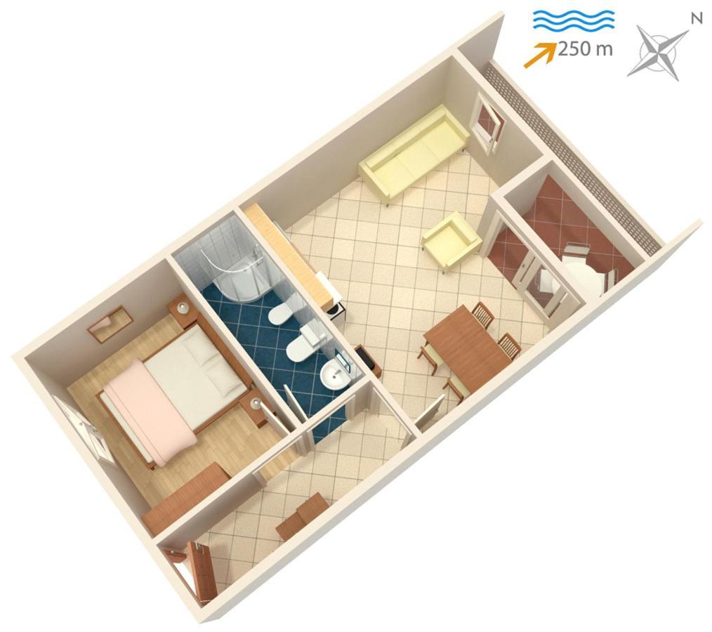 Apartment Rabac 2323B Ngoại thất bức ảnh